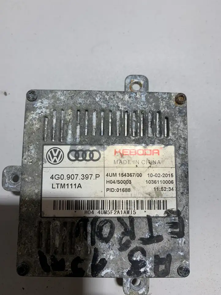 Audi A3/S3 8V (2012 - 2016) 4G0907397P Блок розжига ксенона — фото 1