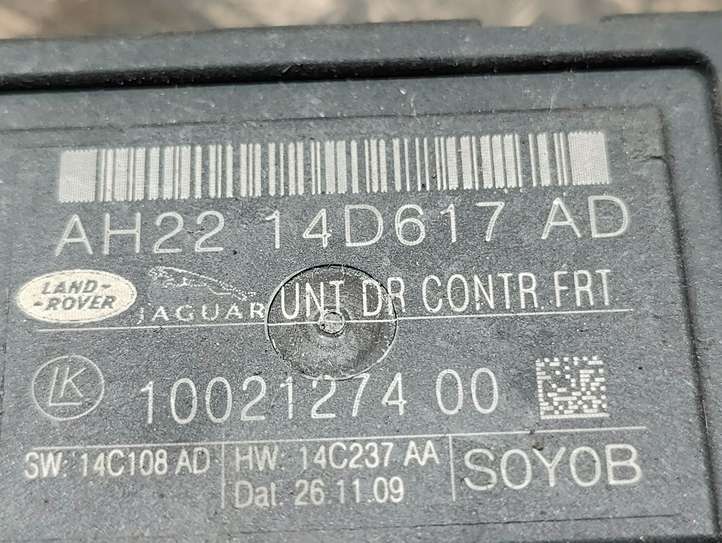 Land Rover Discovery (2009 - 2013)  AH2214D617AD Блок управления дверью