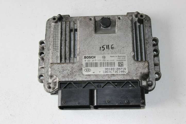 Kia Ceed (2006 - 2010)  391032A716 Блок управления двигателя