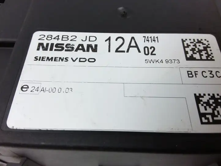 Nissan Qashqai (2006 - 2010) 284B2JD Модуль комфорта — фото 4