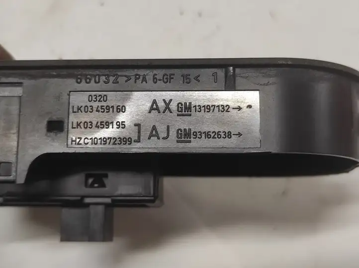 Opel Astra H (2004 - 2009) 13197132 Кнопка стеклоподъемников — фото 3
