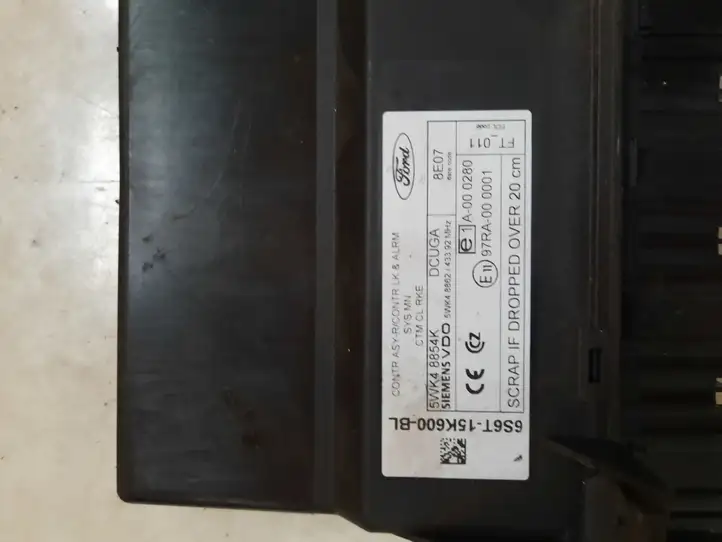 Ford Fusion (2006 - 2012) 6S6T15K600BL Модуль комфорта — фото 2