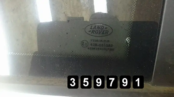 Land Rover Range Rover L322 (2002 - 2005) 43r001582 as2 Заднее боковое стекло — фото 2