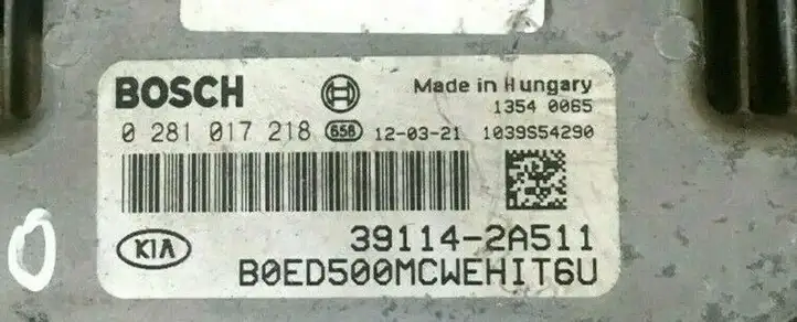 Kia Ceed (2006 - 2010) 0281017218 Блок управления двигателем (ЭБУ) — фото 2