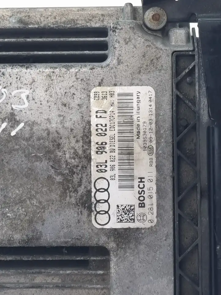 Audi A3/S3 8V (2012 - 2016) 03L906022FD Блок управления двигателем (ЭБУ) — фото 3