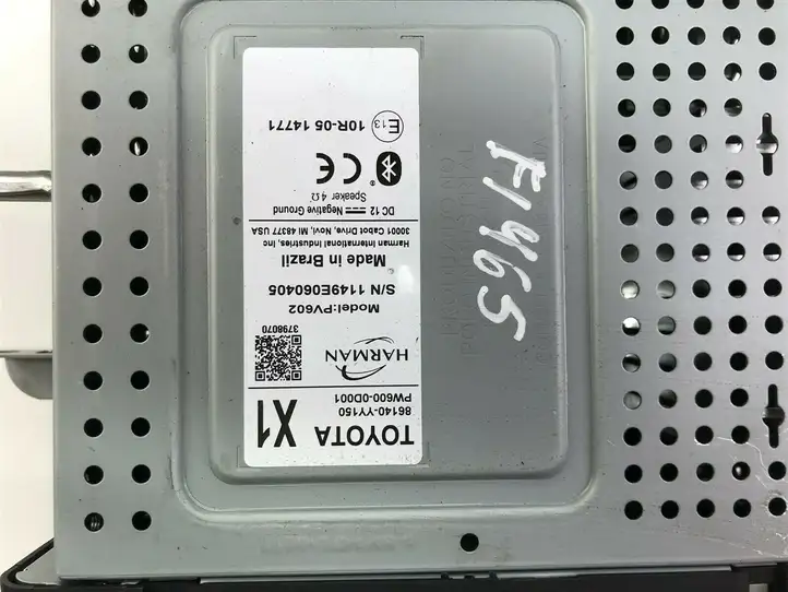 Toyota Yaris (2019 - ) 86140YY150 Блок Hi-Fi аудиосистемы — фото 3