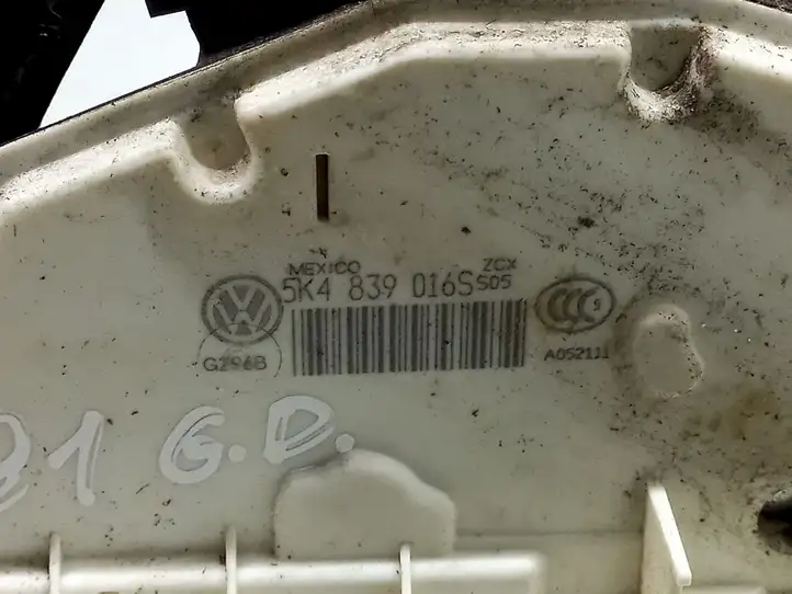 Volkswagen Jetta VI (2011 - 2018) 5K4839016S Замок задней двери — фото 4