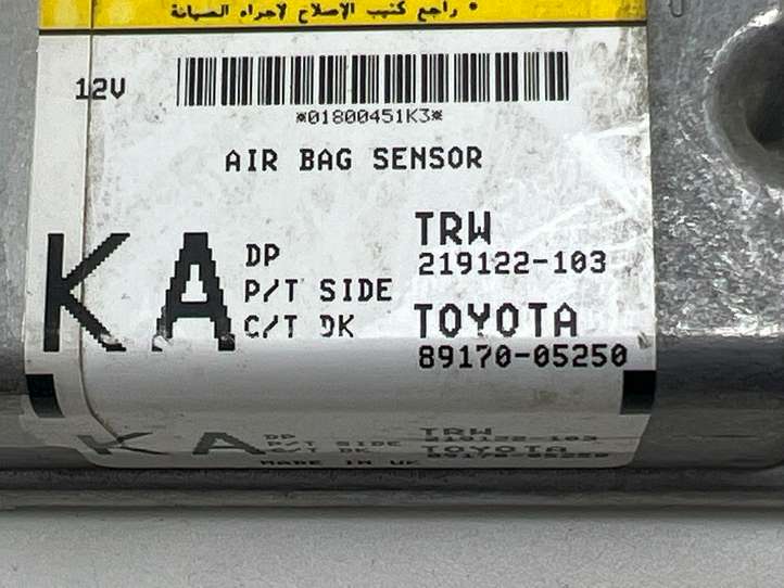 Toyota Avensis T270 (2009 - 2012)  8917005250 Блок управления надувных подушек