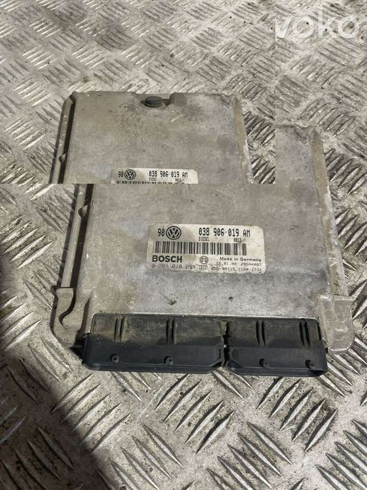 Volkswagen Golf IV (1998 - 2005)  038906019AM Блок управления двигателя