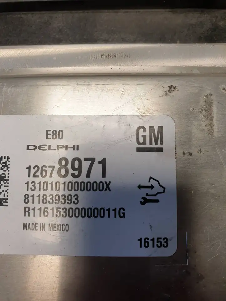 Chevrolet Camaro (2015 - 2018) 811839393 Блок управления двигателем (ЭБУ) — фото 2