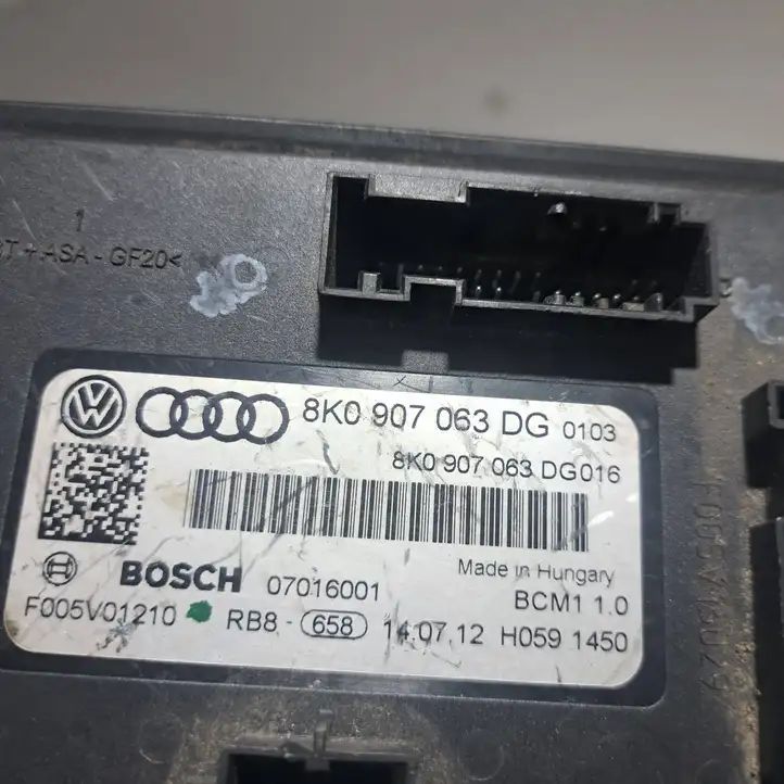 Audi A4 S4 B8 8K (2011 - 2015) 8K0907063DC Модуль комфорта — фото 2