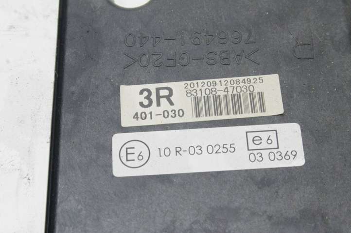 Toyota Prius+ (ZVW40) (2011 - 2018)  8310847030 Экран/ дисплей / маленький экран