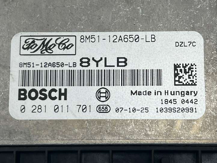 Ford Focus (2005 - 2008)  0281011701 Блок управления двигателя