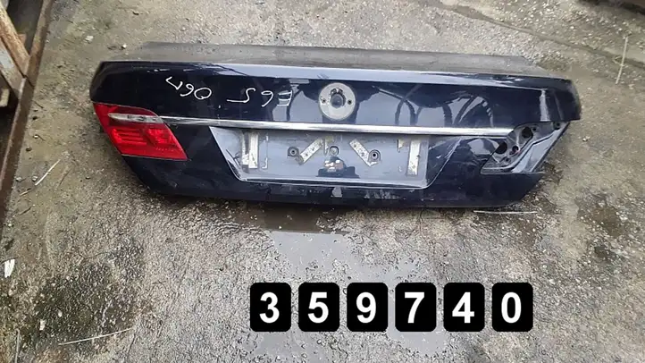 BMW 7 E65 E66 (2001 - 2008) Крышка багажника — фото 1