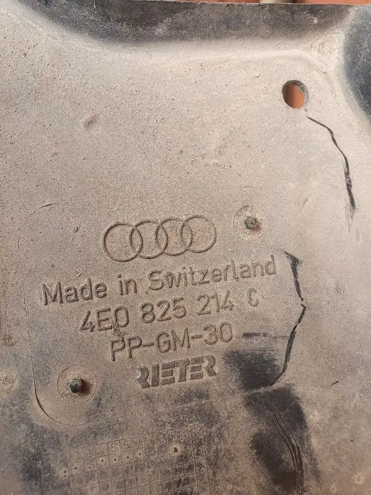 Audi A8 S8 D3 4E (2002 - 2005) 4H0825214C Защита днища задней части — фото 3
