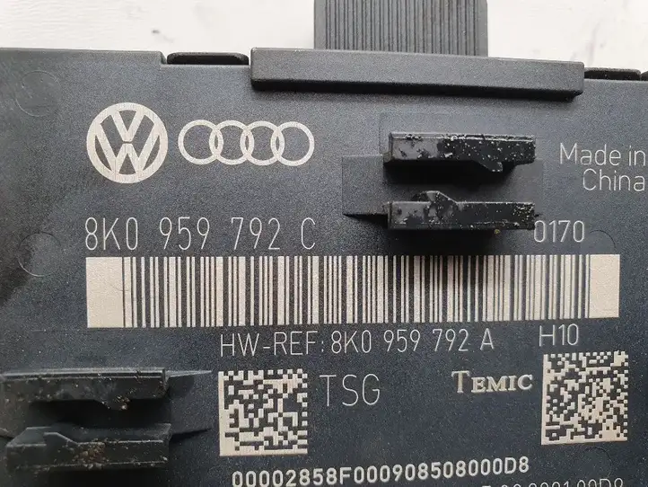Audi A4 S4 B8 8K (2007 - 2011) 8K0959792C Блок управления дверью — фото 2
