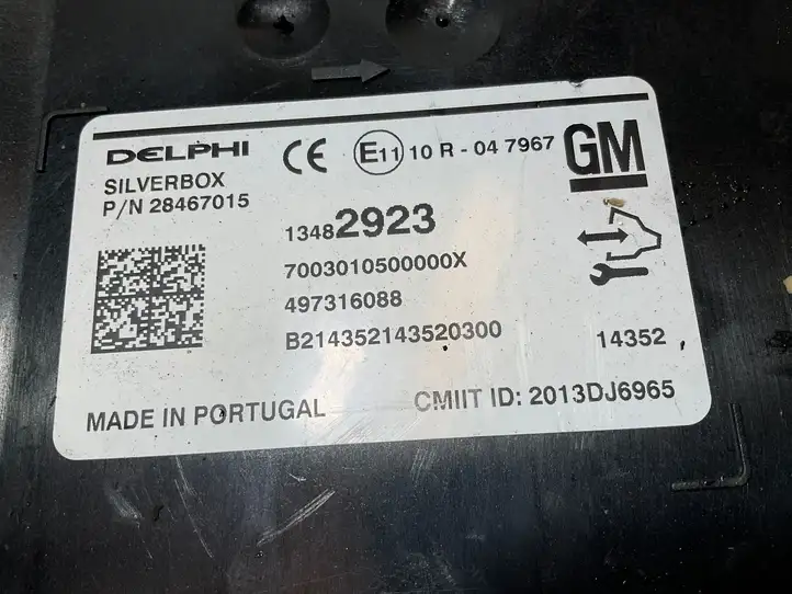 Opel Insignia A (2008 - 2017) 7003010500000X Магнитола / мультимедийная система — фото 3