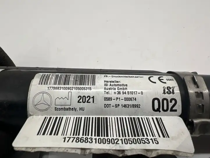 Mercedes-Benz CLA C118,X118 (2019 - ) A2045463880 Огнетушитель — фото 4