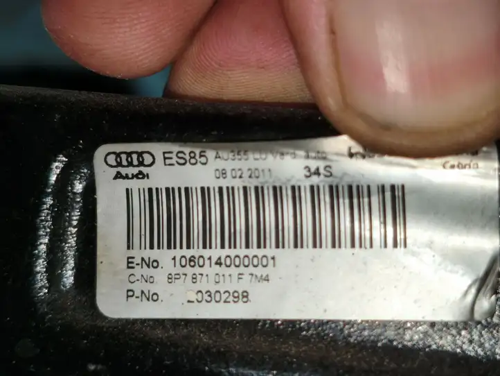 Audi A3/S3 8P (2008 - 2013) 8P7871011F Комплект складной крыши — фото 15