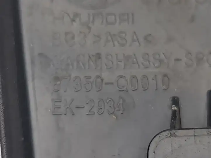 Hyundai i20 (BC3 BI3) (2020 - ) 87340Q0010 Накладка заднего стекла — фото 9