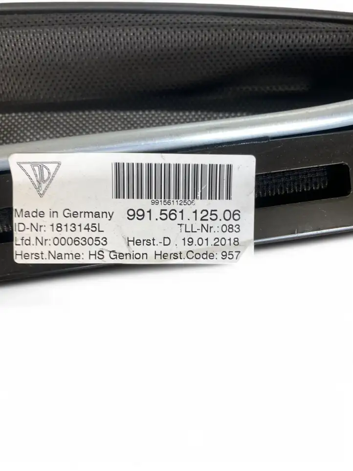 Porsche 911 991 (2011 - 2019) 99156112506 Комплект складной крыши — фото 8