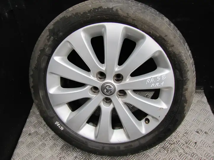 Opel Astra J (2009 - 2012) 0P043K4 Легкосплавный колесный диск R17 — фото 1