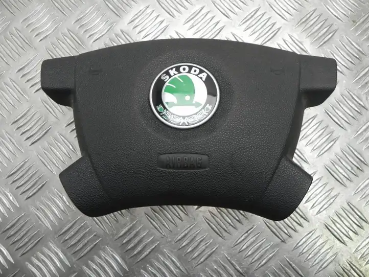 Skoda Fabia Mk1 (6Y) (1999 - 2007) 61305245D Подушка безопасности руля — фото 1