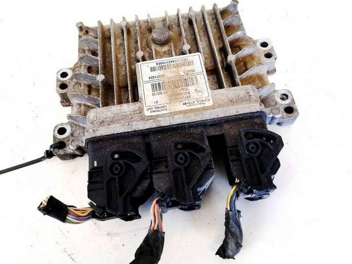 Renault Clio III (2005 - 2012)  237101989r Блок управления двигателя