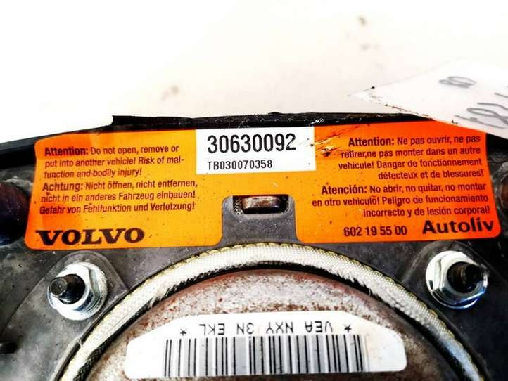 Volvo S40 (2000 - 2004)  30630092 Подушка безопастности руля