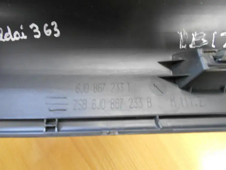 Seat Ibiza IV (6J,6P) (2008 - 2017) 6J0867233F Обшивка стойки A — фото 3