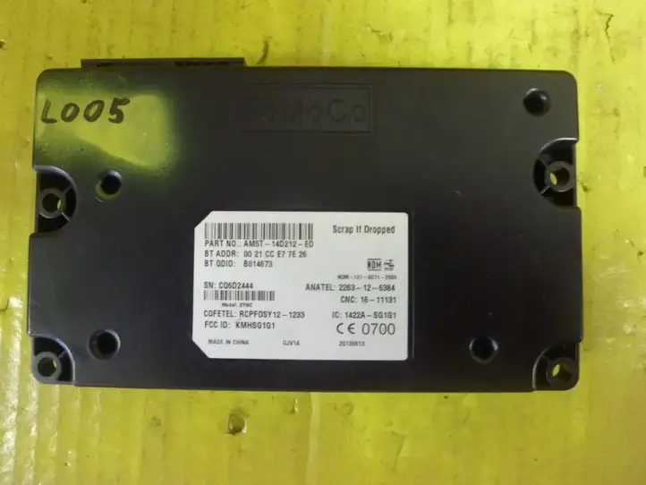 Ford Focus (2011 - 2015) AM5T14D212ED Bluetooth модуль — фото 2