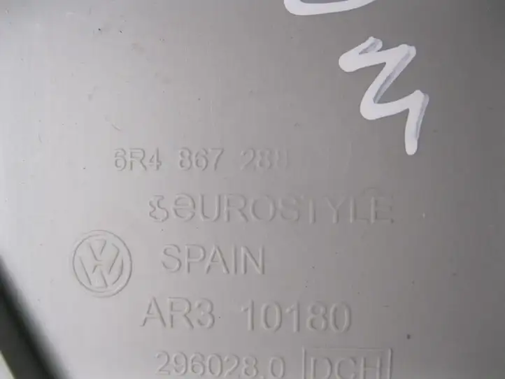 Volkswagen Polo V 6R (2009 - 2015) 6R4867288 Верхняя обшивка стойки D — фото 3