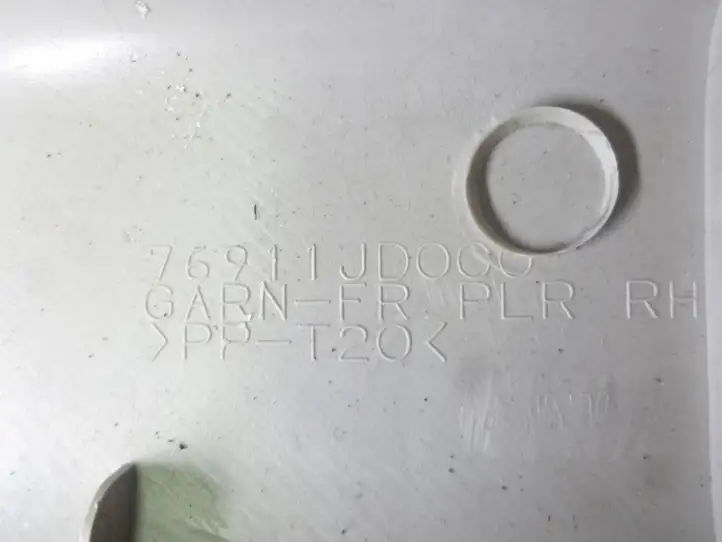 Nissan Qashqai (2006 - 2010) 76911JD000 Обшивка стойки A — фото 3