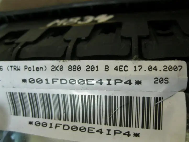 Volkswagen Caddy (2004 - 2010) 2K0880201B Подушка безопасности руля — фото 5
