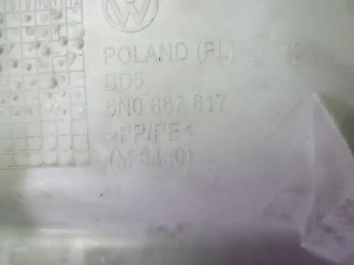 Volkswagen Tiguan (2011 - 2016) 5N0867617 Верхняя обшивка стойки D — фото 4