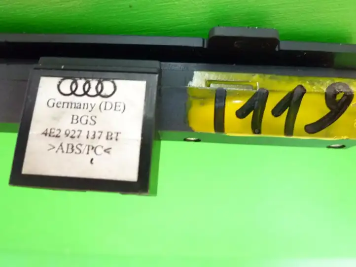 Audi A8 S8 D3 4E (2002 - 2005) 4E2927137BT Другие включатели / ручки/ переключатели — фото 2