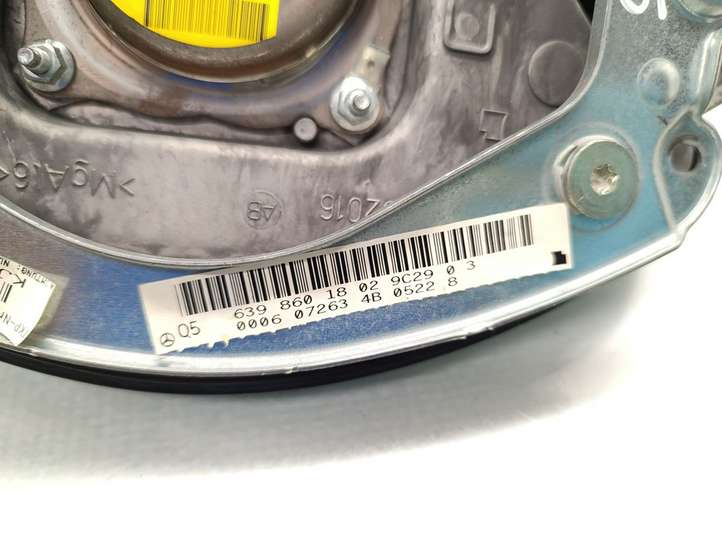 Mercedes-Benz Vito Viano W639 (2003 - 2010)  6398601802 Подушка безопастности руля