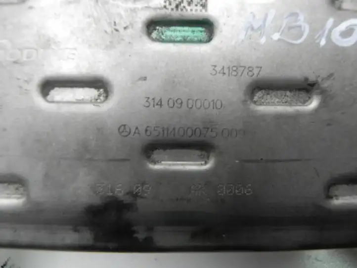 Mercedes-Benz E W212 (2009 - 2016) A6511400075 Охладитель клапана EGR — фото 3