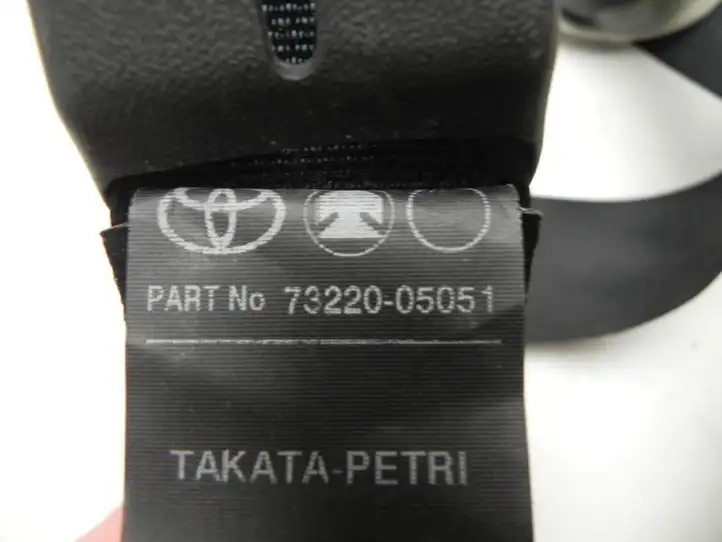Toyota Avensis T250 (2003 - 2006) 7322005051 Передний ремень безопасности — фото 3