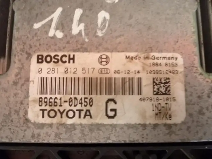 Toyota Yaris (2005 - 2009) 896610D450 Прочие блоки управления — фото 3