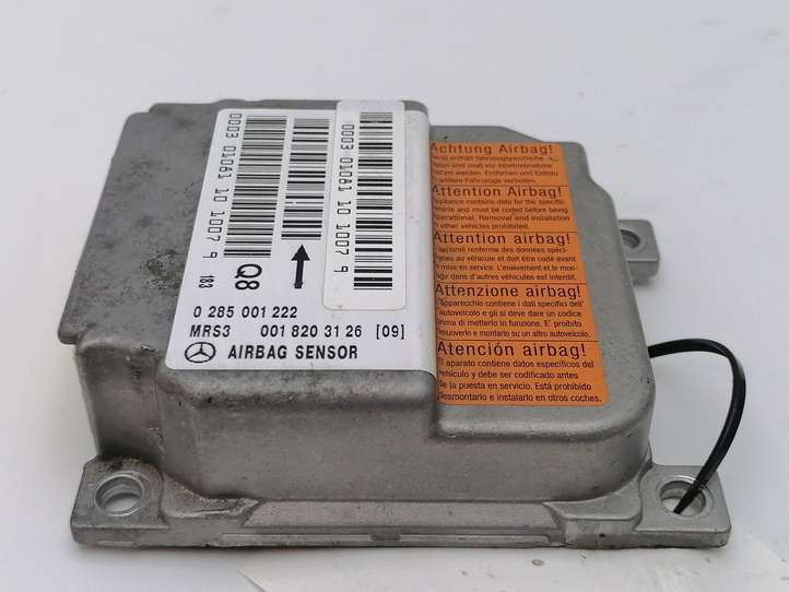 Mercedes-Benz A W168 (1997 - 2004)  0285001222 Блок управления надувных подушек