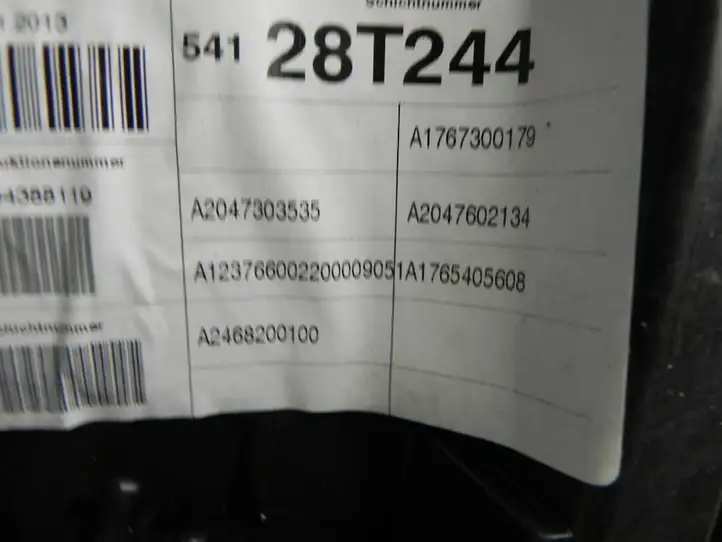 Mercedes-Benz CLA C117,X117,W117 (2013 - 2019) A1767300179 Стеклоподъемник передней двери (комплект) — фото 2