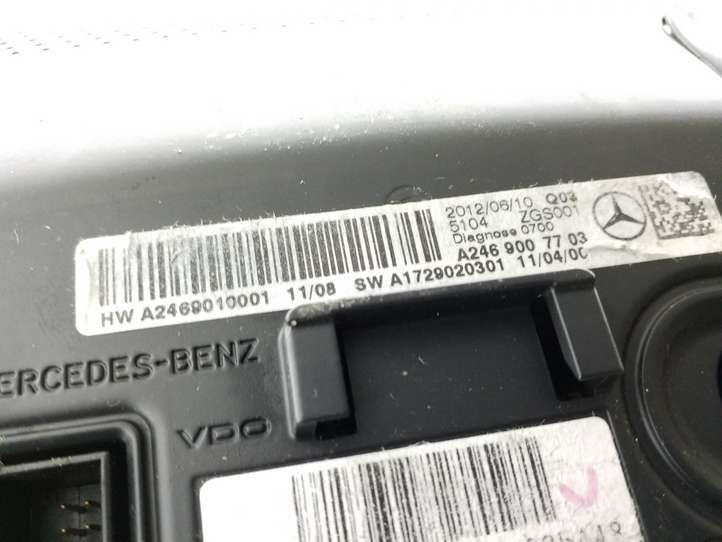 Mercedes-Benz B-class W246 (2011 - 2014)  A2469007703 Экран/ дисплей / маленький экран