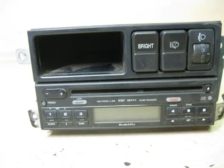 Subaru Impreza II (2001 - 2002) DC64392X Магнитола / мультимедийная система — фото 2