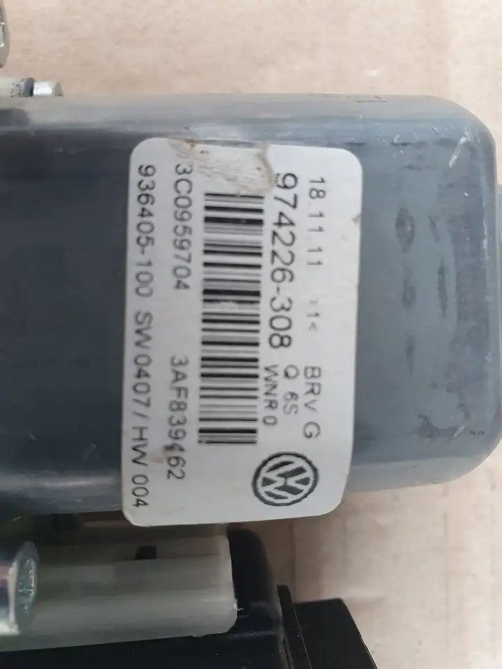 Volkswagen PASSAT B7 (2011 - 2014) 3C0959704 Стеклоподъемник задней двери — фото 5