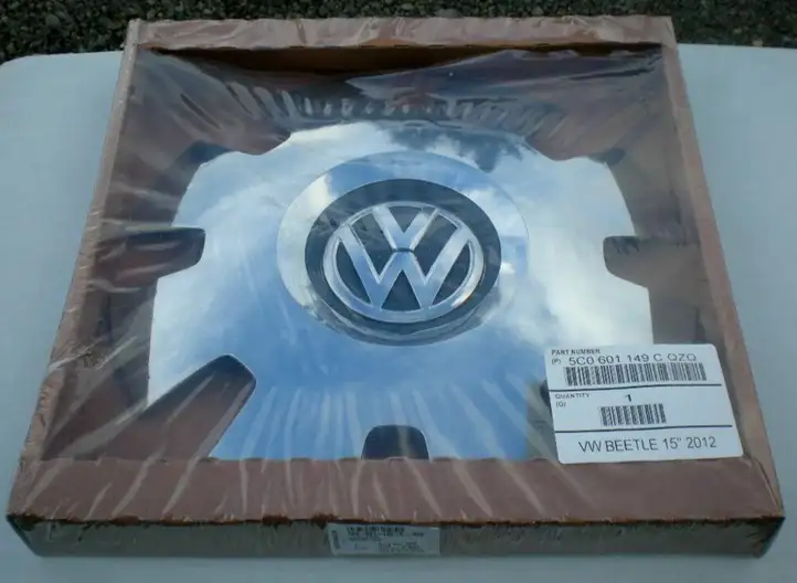 Volkswagen Beetle A5 (2011 - 2018) 5C0601149CQZQ Колпаки колес R15 — фото 1