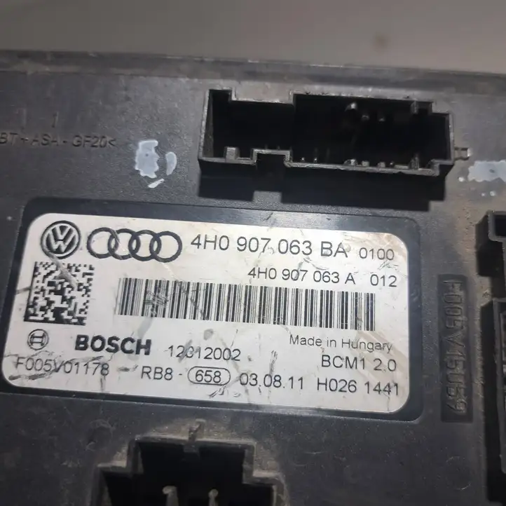 Audi A6 C7 (2011 - 2014) 4H0907063BA Модуль комфорта — фото 2
