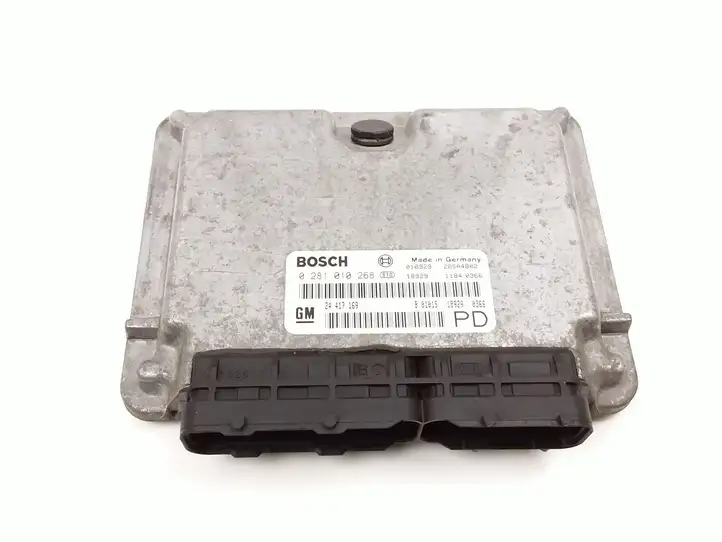 Opel Zafira A (1999 - 2003) 0281010268 Блок управления двигателем (ЭБУ) — фото 1