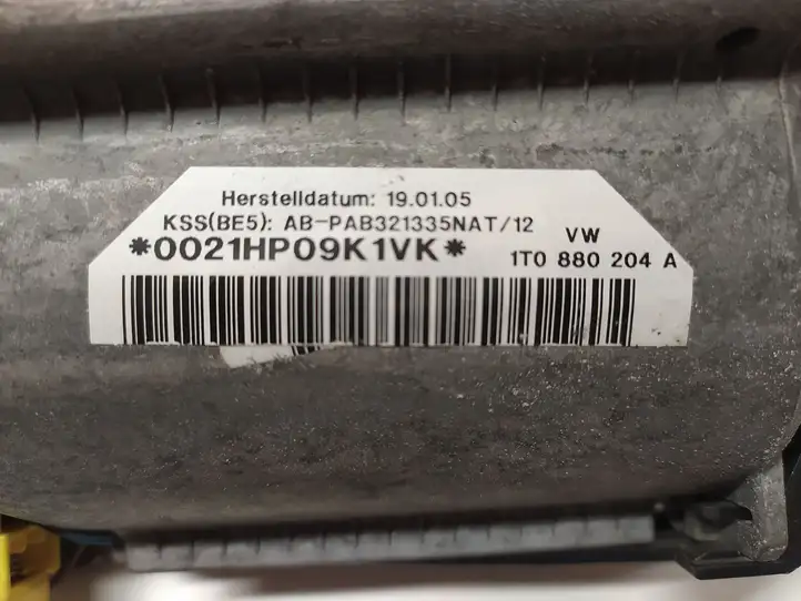 Volkswagen Touran I (2003 - 2010) 1T0880204A Подушка безопасности пассажира — фото 2