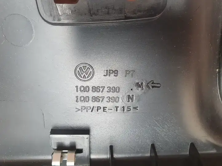 Volkswagen Eos (2006 - 2010) 1Q0867390 Отделка консоли освещения — фото 2